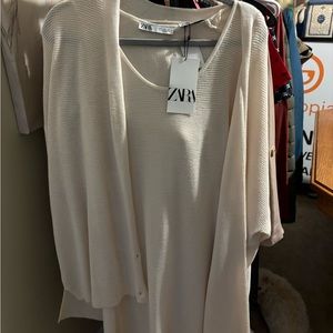 Brand new with tags Zara sweater and dress set